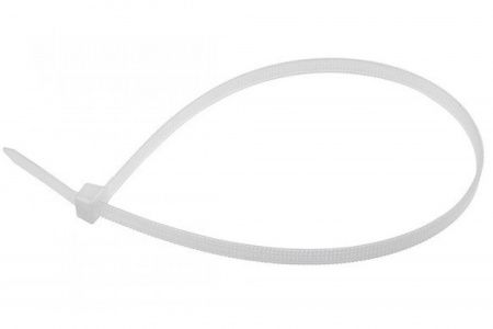 Хомут-стяжка для кабеля IEK 3,6 х 250 мм нейлон белый упаковка 100 шт